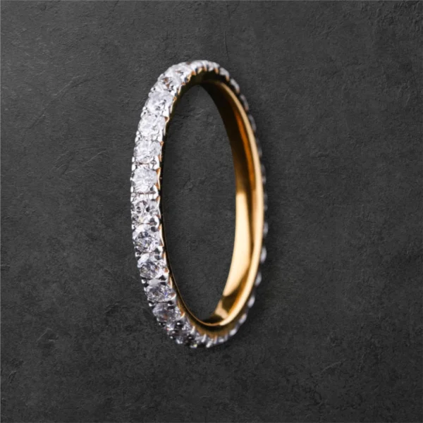 Full Diamond Eternity Ring - Image 2