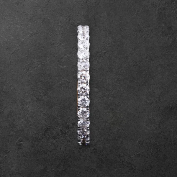Full Diamond Eternity Ring - Image 4