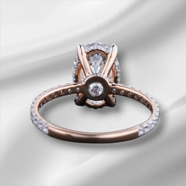 3Ct Oval Diamond Ring - Image 5