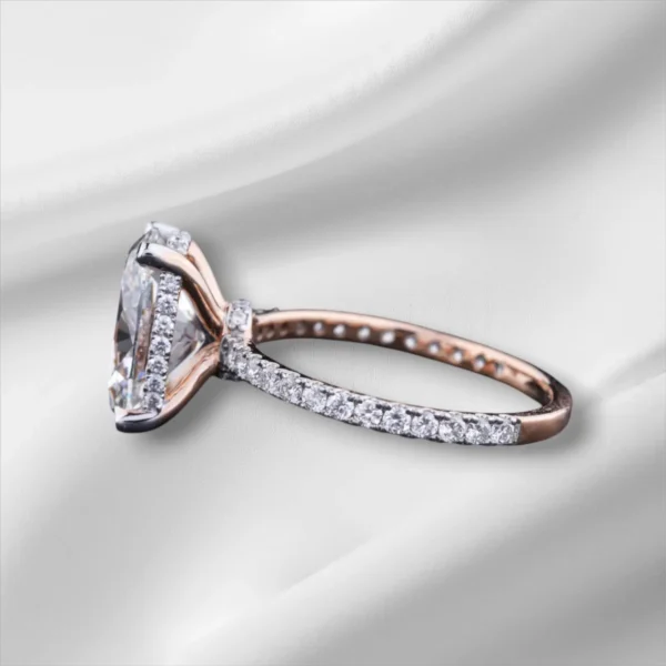 3Ct Oval Diamond Ring - Image 6