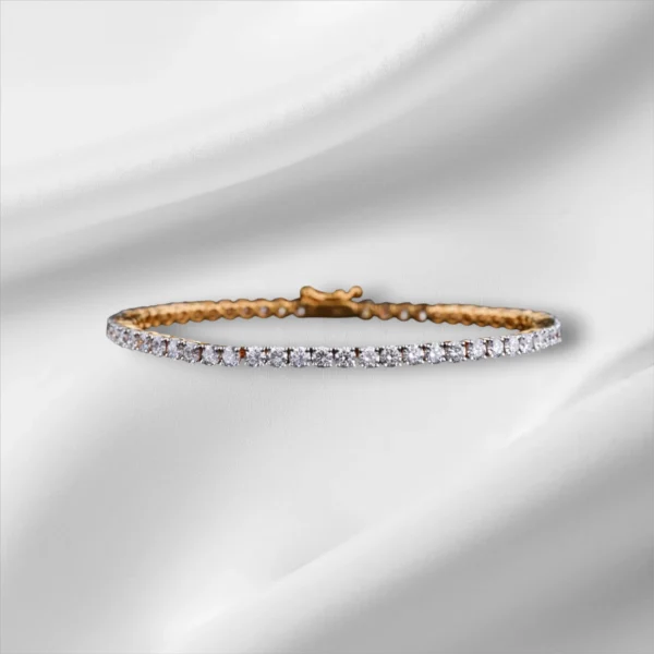 Classic 0.09 Pointer Tennis Bracelet