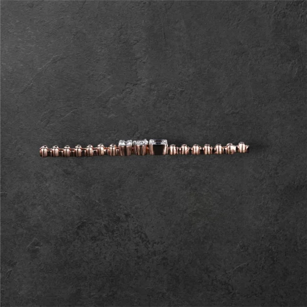 Multi Shape Diamond Trio Bracelet - Image 5